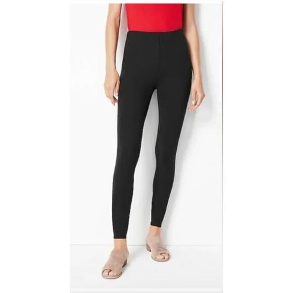 J.Jill Leggings Womens Small Petite Black Small Petite Ponte Skinny Pants - Picture 1 of 8